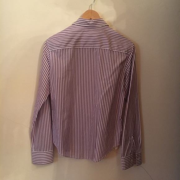 Purple and white striped shirt - Picture 3 of 5
